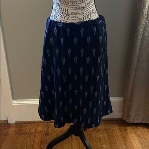 Eileen Fisher Navy Blue Skirt